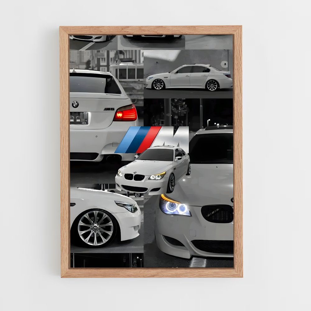 Poster Parking Prestige – affiche BMW (vue 4)